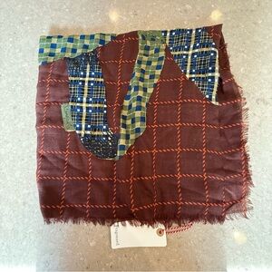 Patchwork Patterned Scarf